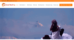 Desktop Screenshot of joseleon-reiki-rmt.com